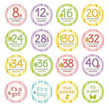 Pearhead HK Sale Pregnancy Milestone Stickers - BabyPark HK