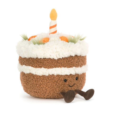 Jellycat Amuseables Carrot Cake Soft Toy 15cm