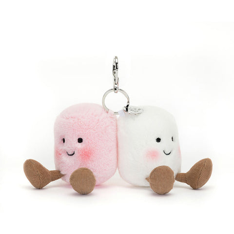 Jellycat Amuseable Pair Of Marshmallows Bag Charm