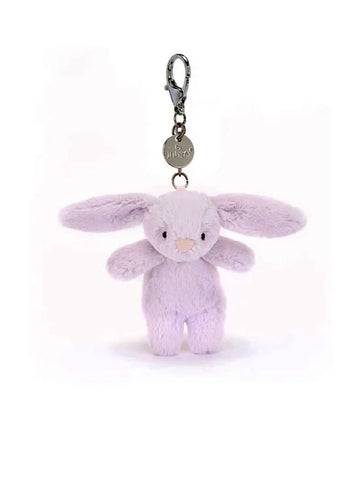 Jellycat Bashful Bunny Lavender Bag Charm