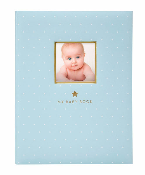 Pearhead HK Sale Sweet welcome babybook Blue - BabyPark HK