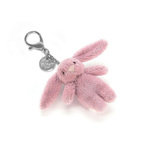 Jellycat Bashful Bunny Tulip Bag Charm